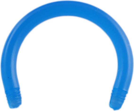 Produktbild Star Piercing Micro Circular Barbell-Stab hellblau (Acryl, ohne Messing)