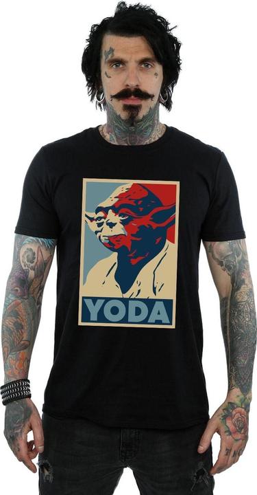 Immagine prodotto Star Wars Yoda Poster Maglietta Uomo (M)