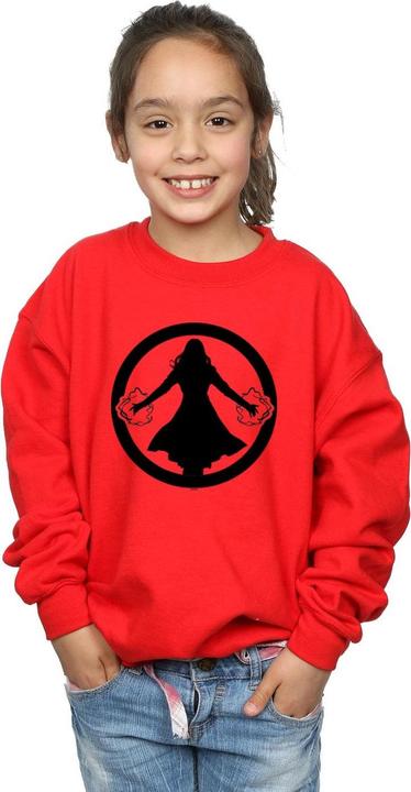 Produktbild Scarlet Witch Symbol Sweatshirt Mädchen (152, 158)