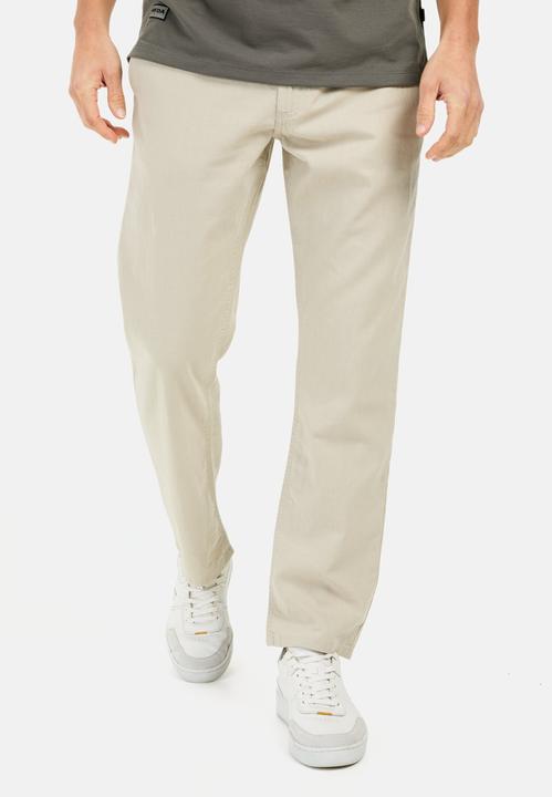 Actual product image Camel Active Chinohose mit Kordelzug aus einem Leinenmix (38)