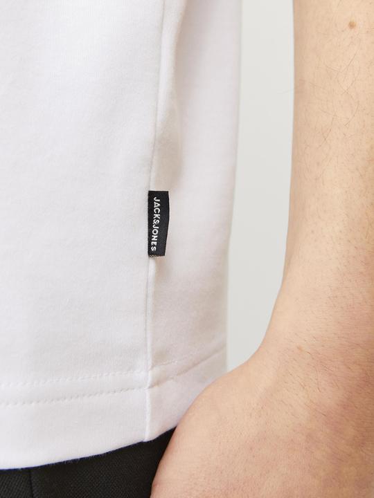 Actual product image Jack & Jones Jprblachad Branding Ss Crew Neck Tee Sn (XS)