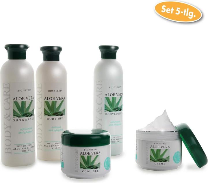 Actual product image Bio-Vital Aloe Vera care set 5 pcs. (Hair care set)