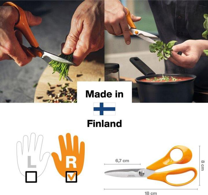Actual product image Fiskars Kitchen scissors, 18cm (18 cm)