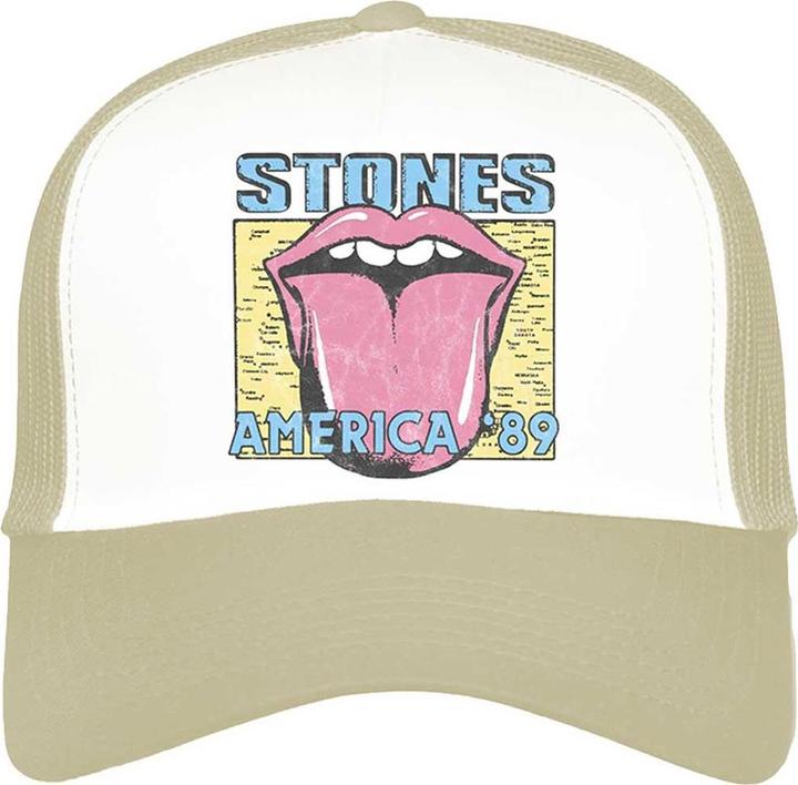 Immagine prodotto The Rolling Stones Cappellino del tour America '89 (Taglia unica)