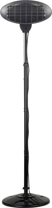 Actual product image Tepro Garden patio spotlight 2000W black (2000 W)