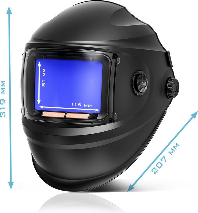 Actual product image Stahlwerk BOOSTER 3-in-1 automatic welding helmet Welding mask