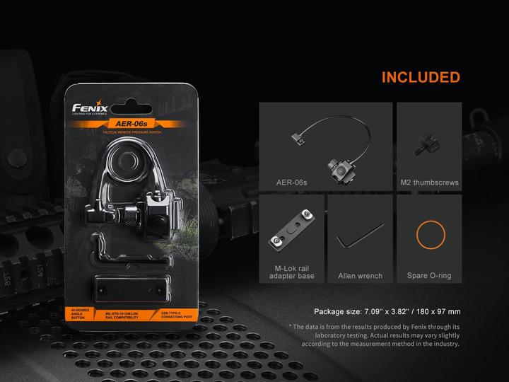 Produktbild Fenix AER-06-S taktischer Ferschalter für die GL19R