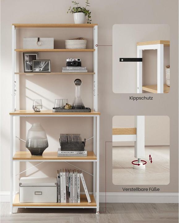 Produktbild Vasagle Buffet (80 x 40 x 167 cm)
