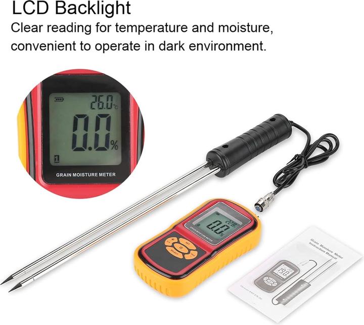 Actual product image Oumefar Grain moisture test kit