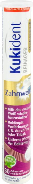 Produktbild Kukident ZahnWeiss 30er Tabs, 30 St TAB (30 x, 113 g)