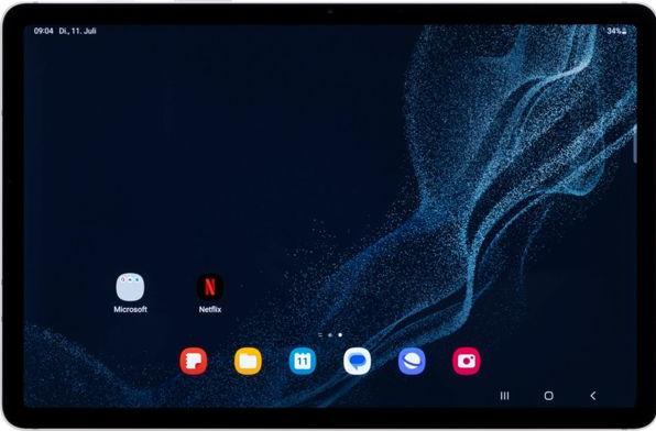 Actual product image Samsung Galaxy Tab S8 (WLAN only, 11", 128 GB, Silver)