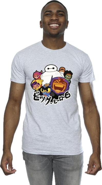 Produktbild Disney Big Hero 6 Baymax Group Manga TShirt (L)