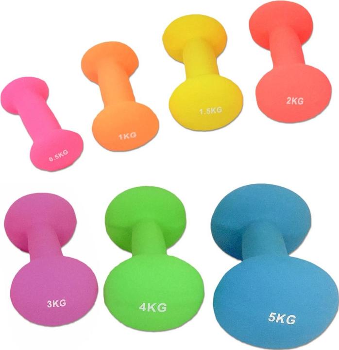 Image du produit Tunturi Neopren Kurzhanteln (2 x 4 kg)