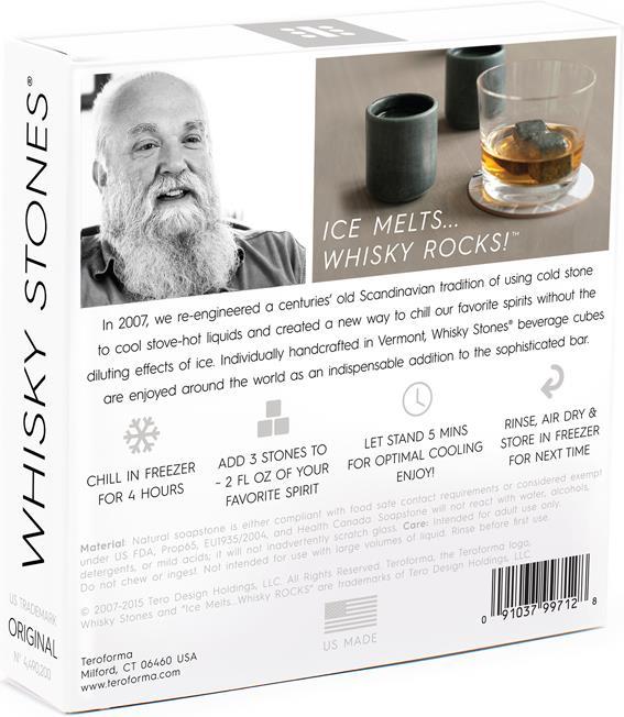 Actual product image Teroforma Whisky Stones (Whisky stones)