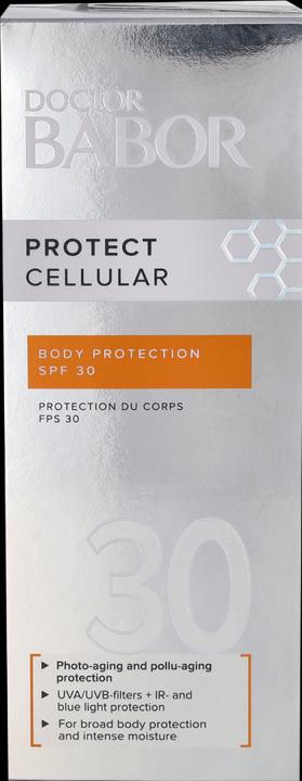 Actual product image Babor Protect Cellular Body Protector SPF30 (Suntan cream, SPF 30, 150 ml)