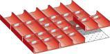 Produktbild Lista Einteilungs-Set für Schubladenmasse 459 x 459 mm