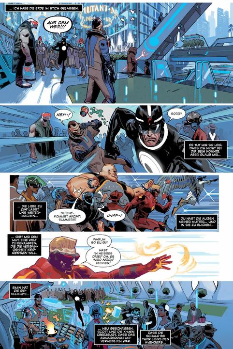 Actual product image Panini Uncanny Avengers: Die Kang-Allianz (German, Daniel Acuna, Rick Remender, Michael Strittmatter, 2023)
