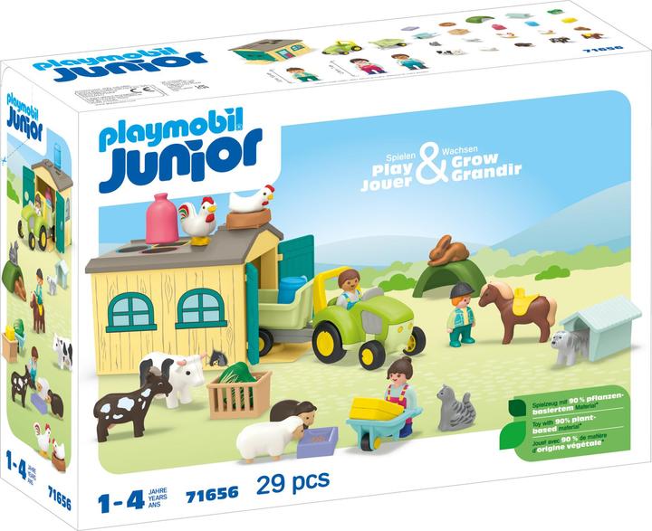 Immagine prodotto Playmobil Avventura nella fattoria dei trattori (71656)