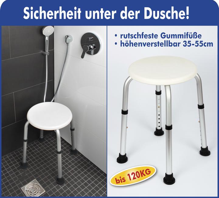 Actual product image Vital Comfort Dusch-Hocker (120 kg)