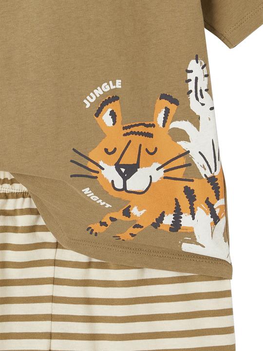 Produktbild Vertbaudet 2er-Pack kurze Jungen Schlafanzüge mit Tigern Oeko-Tex (158)