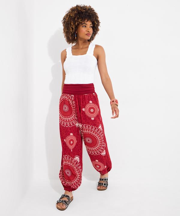 Immagine prodotto Joe Browns Cuffed Relaxed Print Lightweight Trousers (36)
