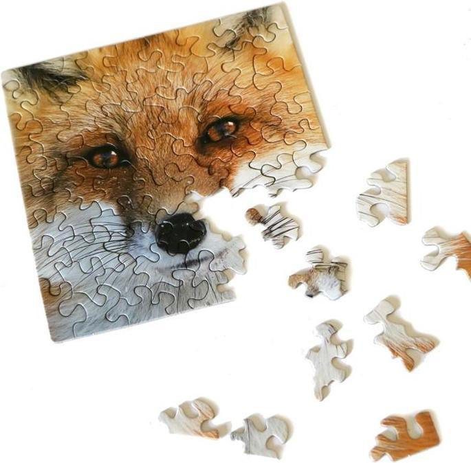 Immagine prodotto Curiosi Q Puzzle Animal 7 motivo animale volpe (66 pezzi)