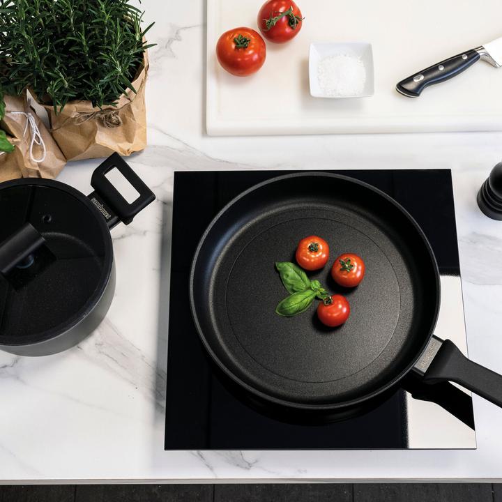 Immagine prodotto Rosenthal Padella Titan Pro da 30 cm in alluminio nero (30 cm, Padella per friggere, Alluminio pressofuso)