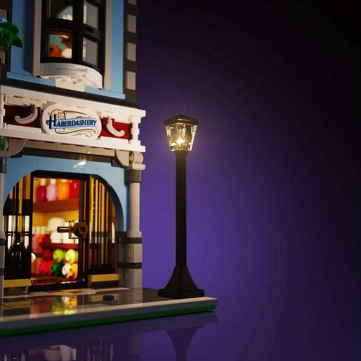 Actual product image Light my bricks LMB 2.0 LEGO® 10350# Tudor Corner Light Kit