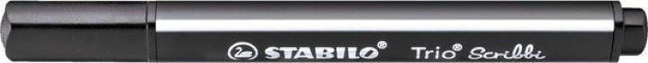 Produktbild STABILO Trio Scribbi Gefederter Dreikant-Filzstift (Schwarz, 1 x)