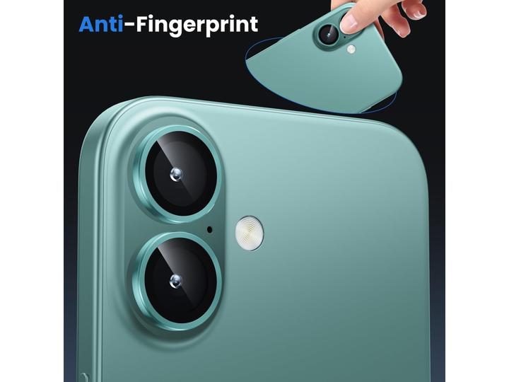 Actual product image Screenguard Camera Lens Protector protective glass Apple iPhone 16 (1 Piece, Apple iPhone 16)