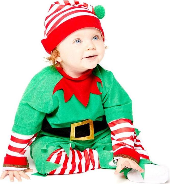 Actual product image Amscan Baby elf Christmas costume for children (18, 19, 20, 21, 22, 23, 24)