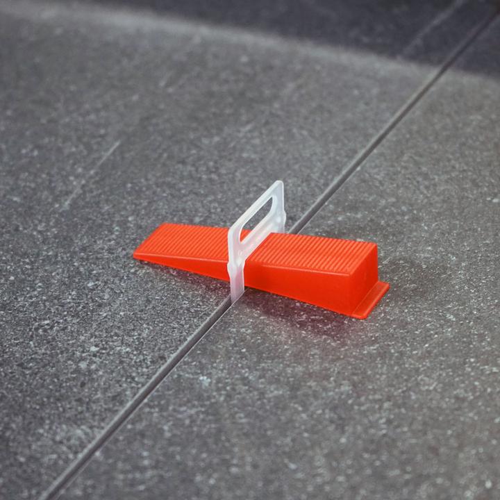 Immagine prodotto XPOtool Sistema di livellamento per piastrelle set Pro 1000 cunei 5000 alette 1,5 mm pavimento parete