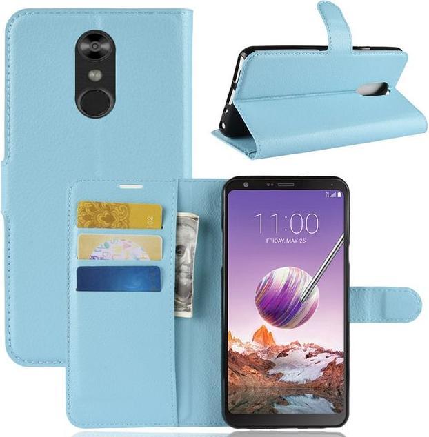 Produktbild MU Classic Litchi Leder Bookcover Series (LG Stylo 4, LG Q Stylus)