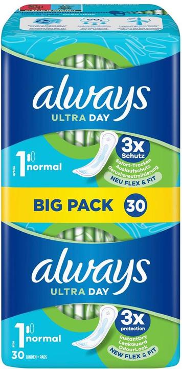 Actual product image Always Ultra (30 x, Sanitary pads)