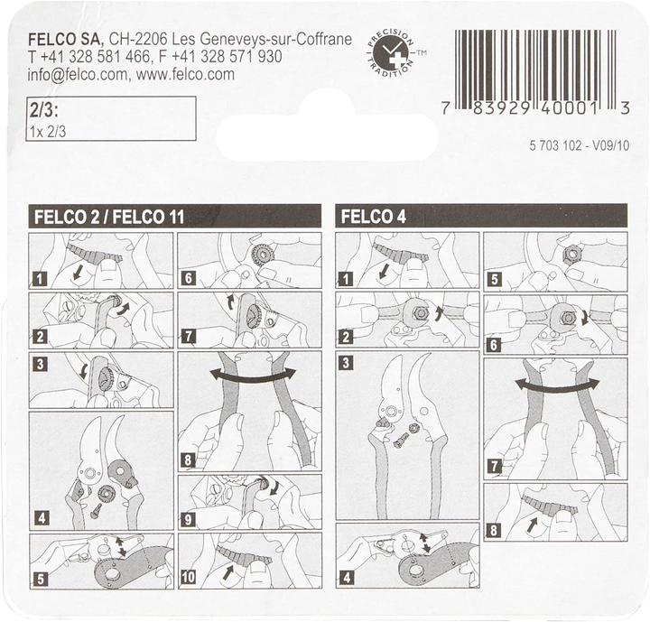 Actual product image Felco Spare blade
