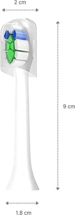 Image du produit Hermex Brosse à dents sonique Tête de brosse à dents alternative pour Philips Sonicare W2 (8 x)