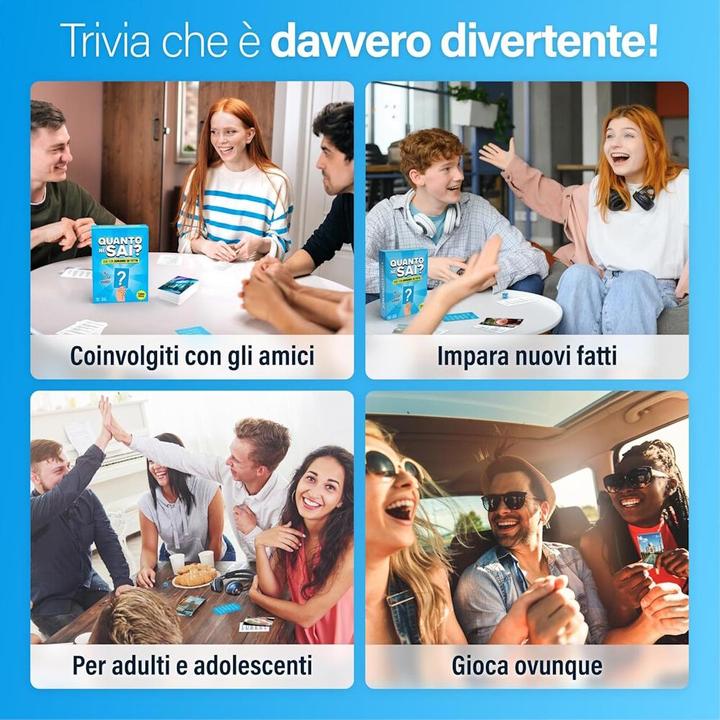 Produktbild The World Game Quanto ne sai? - Quiz con Domande su tutto