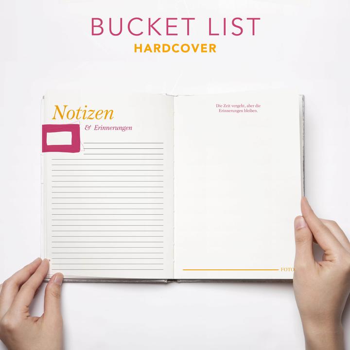 Produktbild That's Me Bucket List | Das ultimative Bucket List Buch für ein erfülltes Leben | Das Ausfüllbu (Deutsch, Lisa Wirth, 2024)