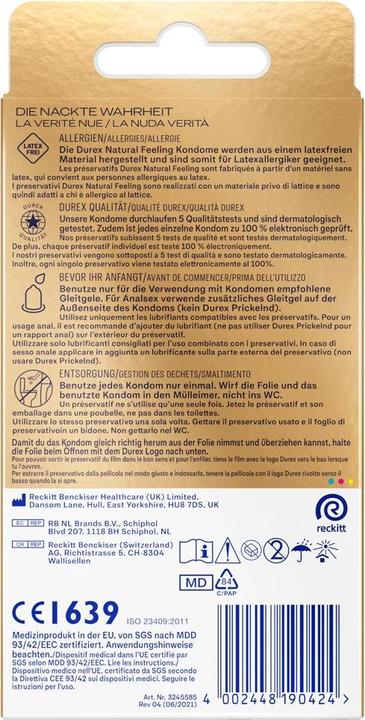 Productafbeelding Durex Natural Feeling (14 Pcs.)