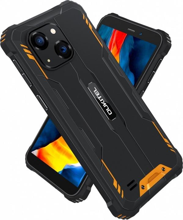 Immagine prodotto Oukitel G2 6' 4/64 DS Smartphone. 6300 mAh (orange) ohne Ladegerät (64 GB, Nero, Arancia, 5.98", Doppia SIM Ibrida, 13 Mpx, 4G)