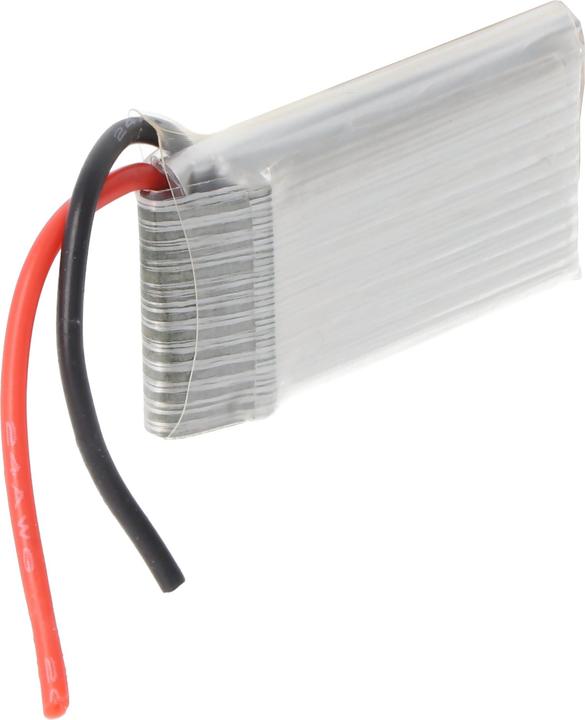 Actual product image AccuCell Li-polymer battery 240mAh 3.7V for Syma S107G, S108G, dimensions 32x521x8mm (3.70 V, 240 mAh)