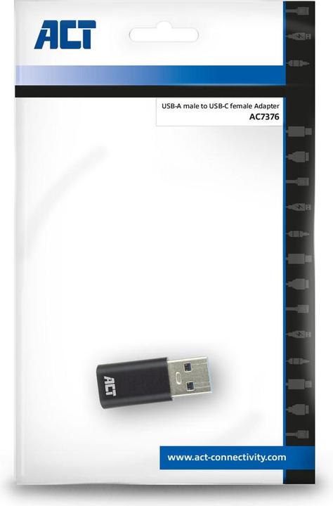 Produktbild USB-A male to USB-C female adapter (USB-A)