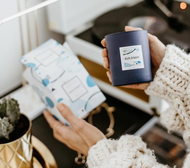 Produktbild Ava & May Santorini (490 g)