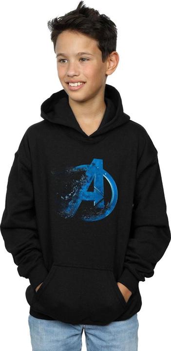 Actual product image Boys Avengers Endgame Dusted Logo Hoodie (140, 146)
