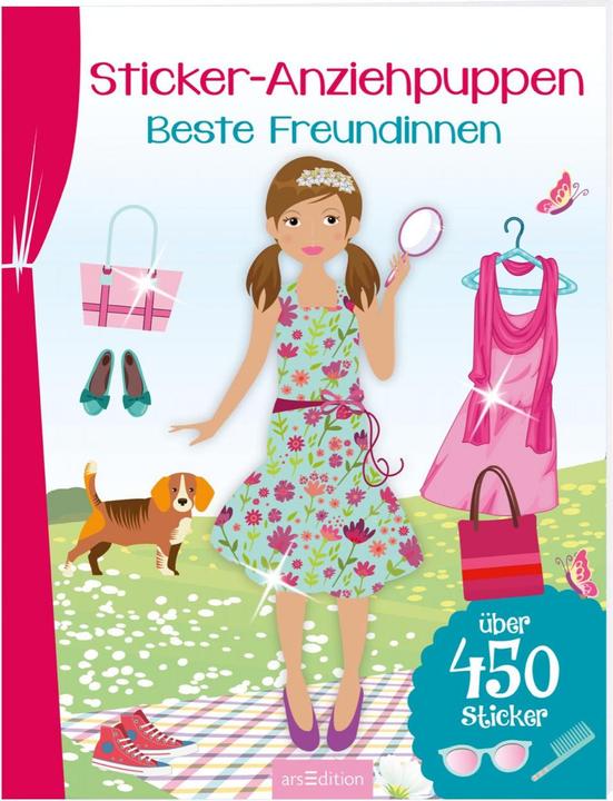 Produktbild Sticker-Anziehpuppen - Beste Freundinnen