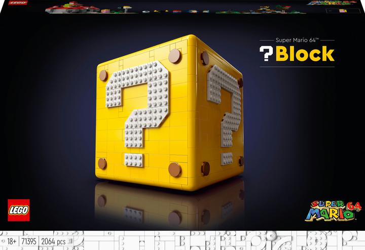 Image du produit LEGO Bloc de points d'interrogation de Super Mario 64 (71395, LEGO difficiles à trouver, LEGO Super Mario)