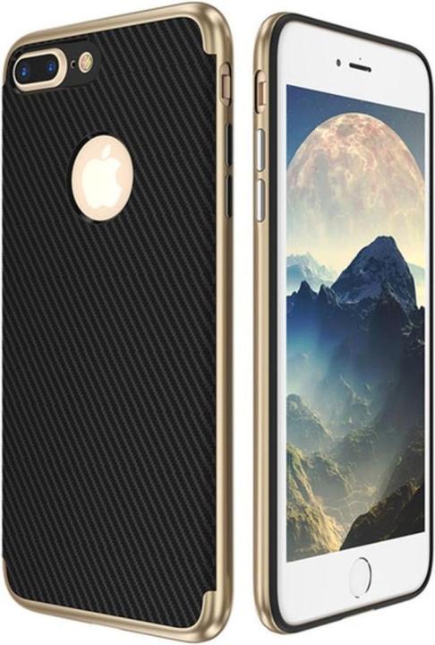 Actual product image König Design Hybrid Silicone Mobile Case for Apple iPhone 5 / 5s / SE Case Cover Bag Gold (Apple iPhone 5)