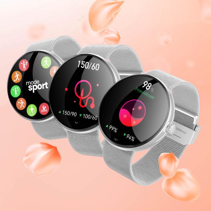 Actual product image Forever smartwatch Forevive 5 SB-365 silver