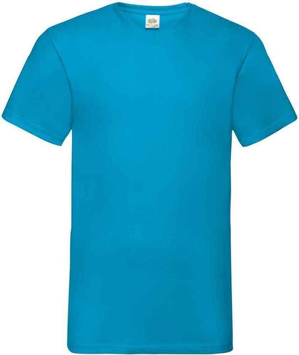 Actual product image Fruit of the Loom Mens Valueweight V Neck T-Shirt (3XL)