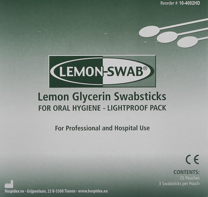 Immagine prodotto Lohmann & Rauscher Tamponi di cotone di glicerina al gusto di limone